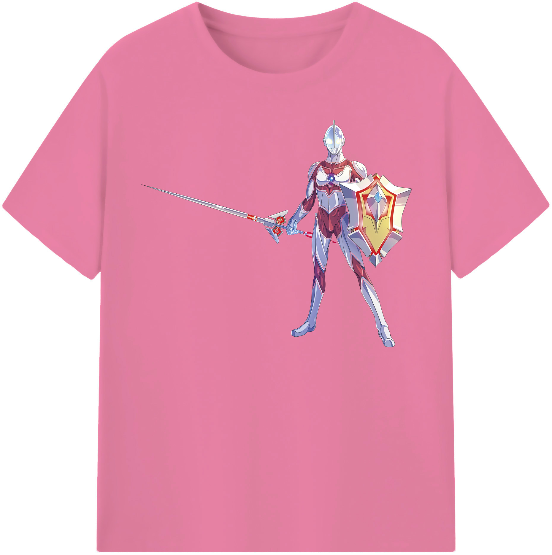（画像用） ウルトラマン Ultraman 綿100％半袖Tシャツ（フロントプリント）